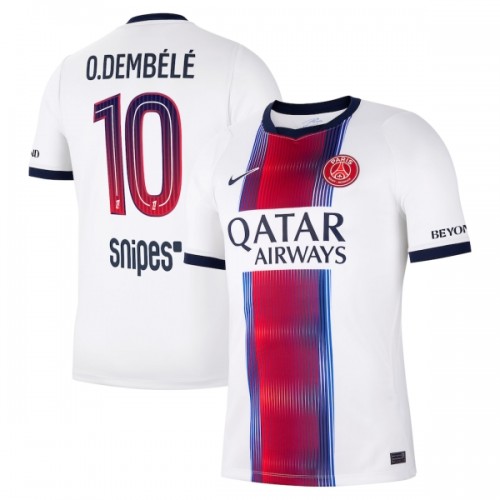 Maglia ufficiale Paris Saint Germain O. Dembele 10 Trasferta 2026-27 per Uomo Maglia ufficiale Paris Saint Germain O. Dembele 10 Trasferta 2026-27 per Uomo