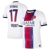 Maglia ufficiale Paris Saint Germain Vitinha 17 Trasferta 2026-27 per Uomo