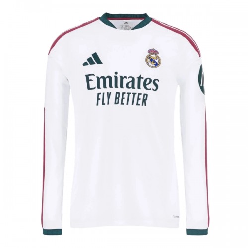 Maglia da Calcio a Maniche Lunghe Real Madrid Casa 2026-27 per Uomo Maglia da Calcio a Maniche Lunghe Real Madrid Casa 2026-27 per Uomo