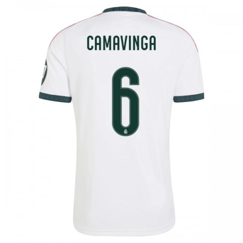 Maglia ufficiale Real Madrid Camavinga 6 Casa 2026-27 per Uomo Maglia ufficiale Real Madrid Camavinga 6 Casa 2026-27 per Uomo