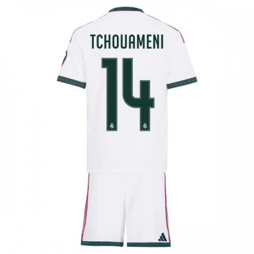 Maglia ufficiale Real Madrid Tchouameni 14 Casa 2026-27 per Bambino Maglia ufficiale Real Madrid Tchouameni 14 Casa 2026-27 per Bambino