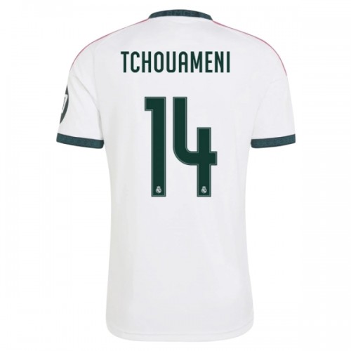 Maglia ufficiale Real Madrid Tchouameni 14 Casa 2026-27 per Uomo Maglia ufficiale Real Madrid Tchouameni 14 Casa 2026-27 per Uomo