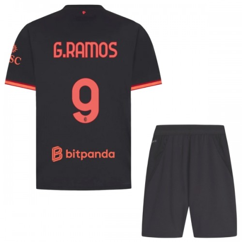 Maglia ufficiale AC Milan G. Ramos 9 Alternativa 2026-27 per Bambino Maglia ufficiale AC Milan G. Ramos 9 Alternativa 2026-27 per Bambino