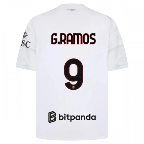 Maglia ufficiale AC Milan G. Ramos 9 Trasferta 2026-27 per Uomo Maglia ufficiale AC Milan G. Ramos 9 Trasferta 2026-27 per Uomo