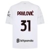 Maglia ufficiale AC Milan Pavlovic 31 Trasferta 2026-27 per Uomo