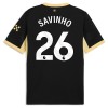 Maglia ufficiale Manchester City Savinho 26 Trasferta 2026-27 per Uomo