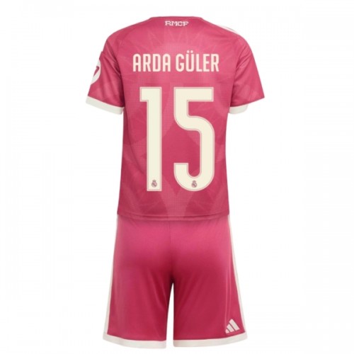 Maglia ufficiale Real Madrid Arda Guler 15 Alternativa 2026-27 per Bambino Maglia ufficiale Real Madrid Arda Guler 15 Alternativa 2026-27 per Bambino