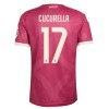 Maglia ufficiale Real Madrid Cucurella 17 Alternativa 2026-27 per Uomo