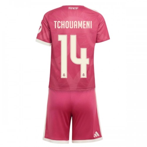 Maglia ufficiale Real Madrid Tchouameni 14 Alternativa 2026-27 per Bambino Maglia ufficiale Real Madrid Tchouameni 14 Alternativa 2026-27 per Bambino