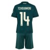 Maglia ufficiale Real Madrid Tchouameni 14 Trasferta 2026-27 per Bambino