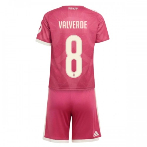 Maglia ufficiale Real Madrid Valverde 8 Alternativa 2026-27 per Bambino Maglia ufficiale Real Madrid Valverde 8 Alternativa 2026-27 per Bambino