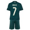 Maglia ufficiale Real Madrid Vini JR. 7 Trasferta 2026-27 per Bambino
