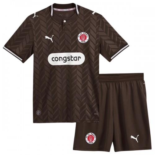 Maglia ufficiale St Pauli Casa 2026-27 per Bambino Maglia ufficiale St Pauli Casa 2026-27 per Bambino
