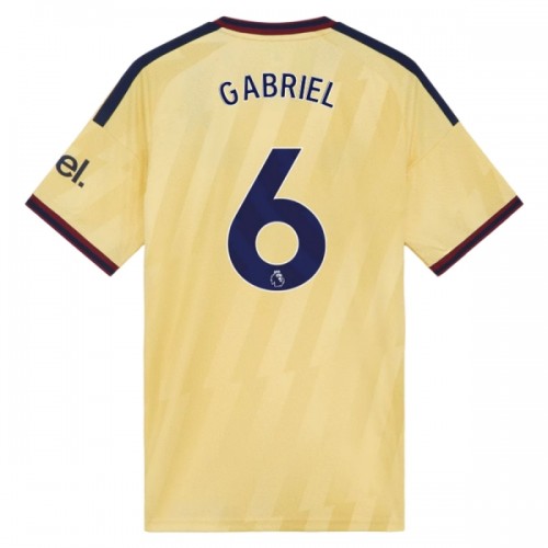 Maglia ufficiale Arsenal Gabriel 6 Alternativa 2026-27 per Uomo Maglia ufficiale Arsenal Gabriel 6 Alternativa 2026-27 per Uomo