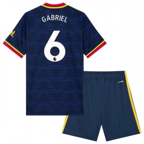Maglia ufficiale Arsenal Gabriel 6 Trasferta 2026-27 per Bambino Maglia ufficiale Arsenal Gabriel 6 Trasferta 2026-27 per Bambino