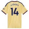 Maglia ufficiale Arsenal Gyokeres 14 Alternativa 2026-27 per Uomo Maglia ufficiale Arsenal Gyokeres 14 Alternativa 2026-27 per Uomo