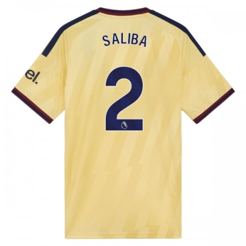 Maglia ufficiale Arsenal Saliba 2 Alternativa 2026-27 per Uomo Maglia ufficiale Arsenal Saliba 2 Alternativa 2026-27 per Uomo
