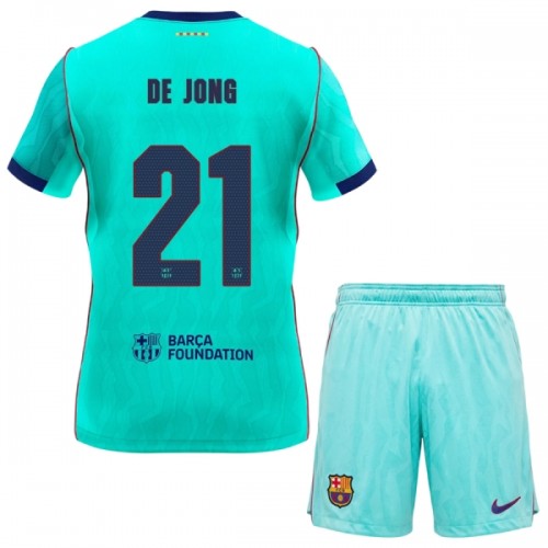 Maglia ufficiale Barcellona F. De Jong 21 Alternativa 2026-27 per Bambino Maglia ufficiale Barcellona F. De Jong 21 Alternativa 2026-27 per Bambino