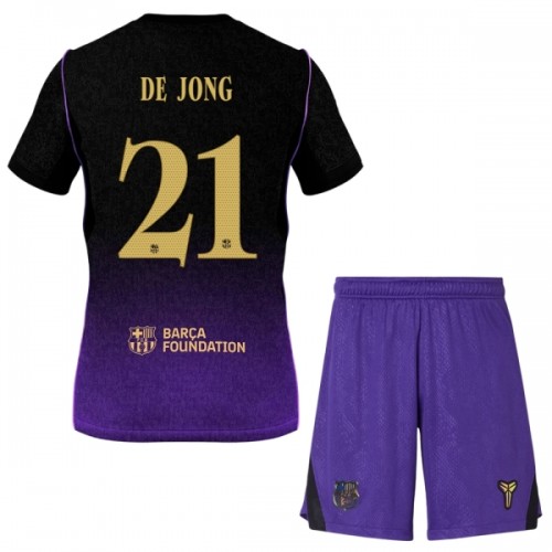 Maglia ufficiale Barcellona F. De Jong 21 Trasferta 2026-27 per Bambino Maglia ufficiale Barcellona F. De Jong 21 Trasferta 2026-27 per Bambino