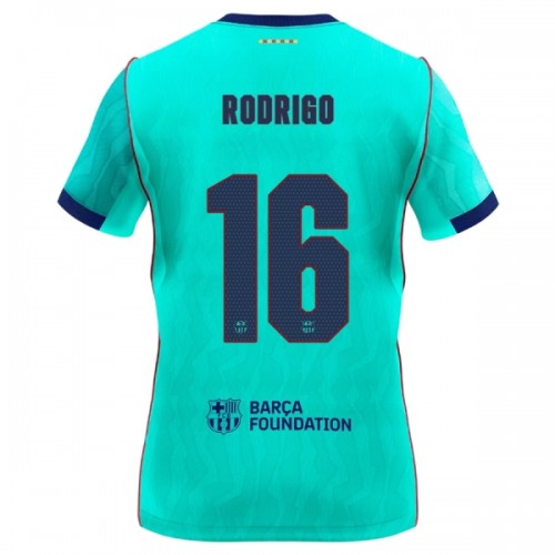 Maglia ufficiale Barcellona Rodrigo 16 Alternativa 2026-27 per Uomo Maglia ufficiale Barcellona Rodrigo 16 Alternativa 2026-27 per Uomo