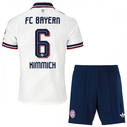 Maglia ufficiale FC Bayern Monaco Kimmich 6 Trasferta 2026-27 per Bambino Maglia ufficiale FC Bayern Monaco Kimmich 6 Trasferta 2026-27 per Bambino