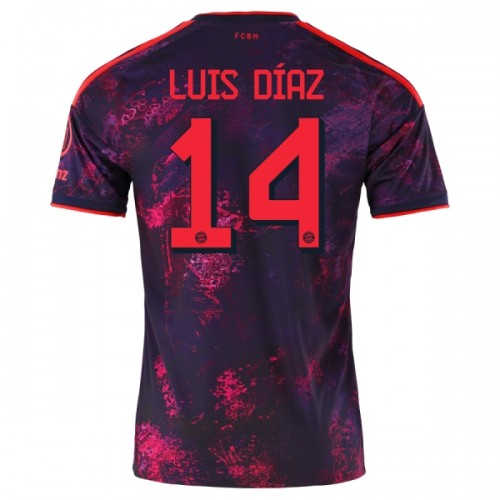Maglia ufficiale FC Bayern Monaco Luis Diaz 14 Alternativa 2026-27 per Uomo Maglia ufficiale FC Bayern Monaco Luis Diaz 14 Alternativa 2026-27 per Uomo