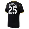 Maglia ufficiale Chelsea Caicedo 25 Trasferta 2026-27 per Uomo
