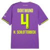 Maglia ufficiale Borussia Dortmund N. Schlotterbeck 4 Alternativa 2026-27 per Uomo