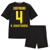 Maglia ufficiale Borussia Dortmund N. Schlotterbeck 4 Trasferta 2026-27 per Bambino Maglia ufficiale Borussia Dortmund N. Schlotterbeck 4 Trasferta 2026-27 per Bambino