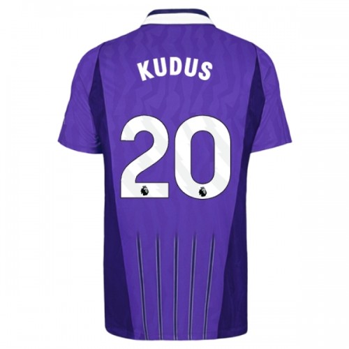 Maglia ufficiale Tottenham Hotspur Kudus 20 Alternativa 2026-27 per Uomo Maglia ufficiale Tottenham Hotspur Kudus 20 Alternativa 2026-27 per Uomo
