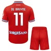 Maglia ufficiale SSC Napoli De Bruyne 11 Alternativa 2026-27 per Bambino Maglia ufficiale SSC Napoli De Bruyne 11 Alternativa 2026-27 per Bambino