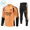Arsenal Felpe da Allenamento Quarto-Zip 2026-27 Gialla per Bambino