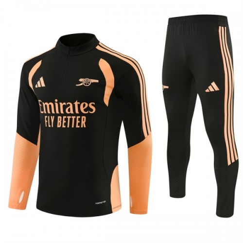 Arsenal Felpe da Allenamento Quarto-Zip 2026-27 Nera per Uomo Arsenal Felpe da Allenamento Quarto-Zip 2026-27 Nera per Uomo