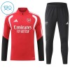 Arsenal Felpe da Allenamento Quarto-Zip 2026-27 Rossa per Bambino Arsenal Felpe da Allenamento Quarto-Zip 2026-27 Rossa per Bambino