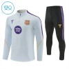 Barcellona Felpe da Allenamento Quarto-Zip 2026-27 Bianca per Bambino Barcellona Felpe da Allenamento Quarto-Zip 2026-27 Bianca per Bambino