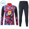 Barcellona Felpe da Allenamento Quarto-Zip 2026-27 Rossa per Bambino Barcellona Felpe da Allenamento Quarto-Zip 2026-27 Rossa per Bambino