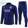 Inter Milan Felpe da Allenamento Quarto-Zip 2026-27 Blu per Bambino