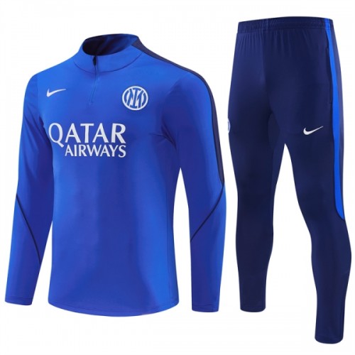 Inter Milan Felpe da Allenamento Quarto-Zip 2026-27 Blu per Uomo Inter Milan Felpe da Allenamento Quarto-Zip 2026-27 Blu per Uomo