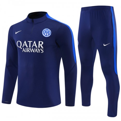 Inter Milan Felpe da Allenamento Quarto-Zip 2026-27 Blu per Uomo Inter Milan Felpe da Allenamento Quarto-Zip 2026-27 Blu per Uomo