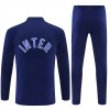 Inter Milan Felpe da Allenamento Quarto-Zip 2026-27 Blu per Uomo