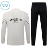 Manchester City Felpe da Allenamento Quarto-Zip 2026-27 Grigia per Bambino