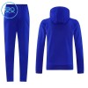 Manchester United Hoodie Felpe da Allenamento 2026-27 Blu per Bambino