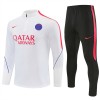 Paris Saint Germain Felpe da Allenamento Quarto-Zip 2026-27 Bianca per Uomo Paris Saint Germain Felpe da Allenamento Quarto-Zip 2026-27 Bianca per Uomo