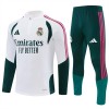 Real Madrid Felpe da Allenamento Quarto-Zip 2026-27 Bianca per Uomo Real Madrid Felpe da Allenamento Quarto-Zip 2026-27 Bianca per Uomo