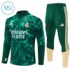 Real Madrid Felpe da Allenamento Quarto-Zip 2026-27 Verde per Bambino Real Madrid Felpe da Allenamento Quarto-Zip 2026-27 Verde per Bambino