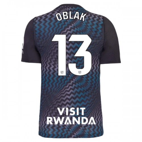 Maglia da Calcio Portiere Atlético Madrid Oblak 13 2026-27 Nera per Uomo Maglia da Calcio Portiere Atlético Madrid Oblak 13 2026-27 Nera per Uomo
