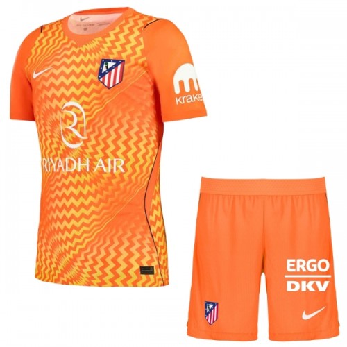 Maglia da Calcio Portiere Atlético Madrid Orange Version 2026-27 per Bambino Maglia da Calcio Portiere Atlético Madrid Orange Version 2026-27 per Bambino