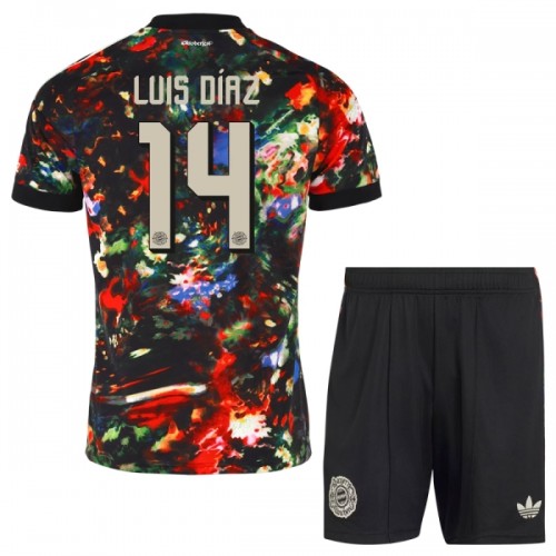 Maglia ufficiale FC Bayern Monaco Luis Diaz 14 Oktoberfest 2026-27 per Bambino Maglia ufficiale FC Bayern Monaco Luis Diaz 14 Oktoberfest 2026-27 per Bambino