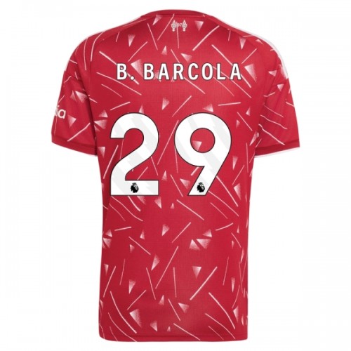 Maglia ufficiale Liverpool B. Barcola 29 Casa 2026-27 per Uomo Maglia ufficiale Liverpool B. Barcola 29 Casa 2026-27 per Uomo