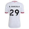 Maglia ufficiale Liverpool B. Barcola 29 Trasferta 2026-27 per Uomo